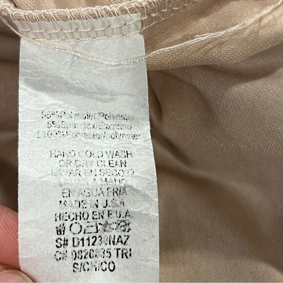 Mystic Black and Orange lace Sheath Midi Dress with Cap Sleeves size extra small - Picture 11 of 13